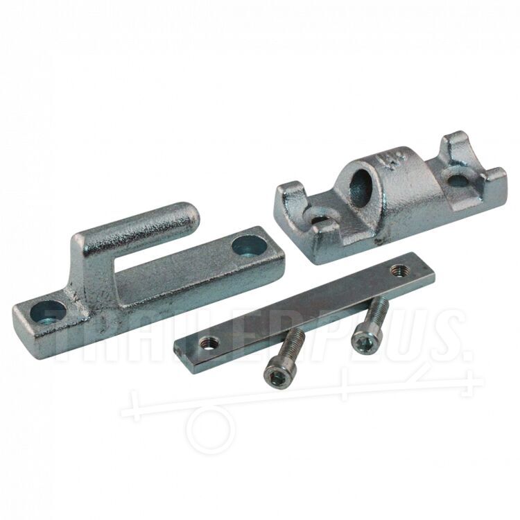 Charnière à plaque (lourde) galvanisée TrailerPlus Remorques