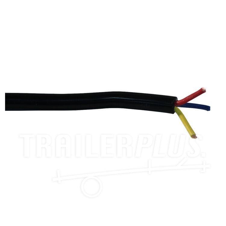 AUPROTEC 5 M Flat Cable 3 Wire Electric Cable Trailer Cable 3 X